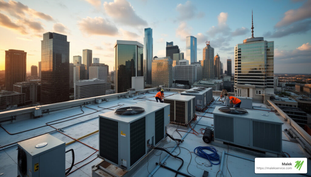 Houston’s HVAC Heroes: Leading Commercial Contractors