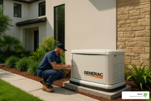 generator installation houston