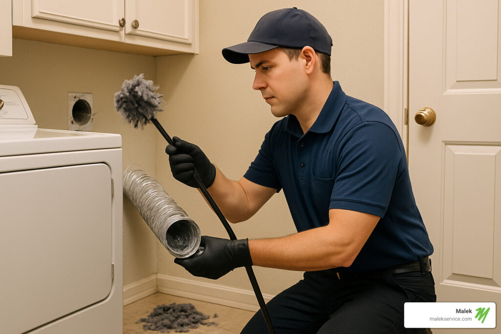 Houston, We Have a Solution: Dryer Vent Cleaning Services