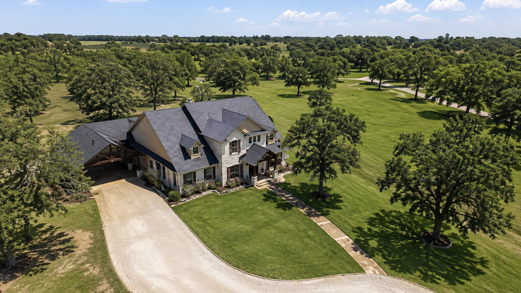 Millican Texas community setting